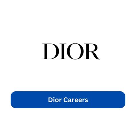 dior karriere|dior job vacancies.